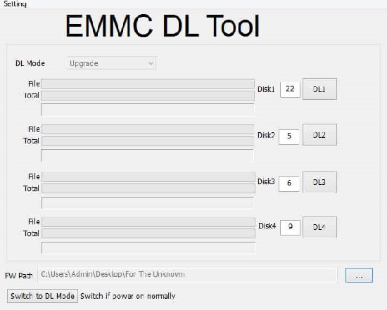 How To Use Emmc Dl Tool